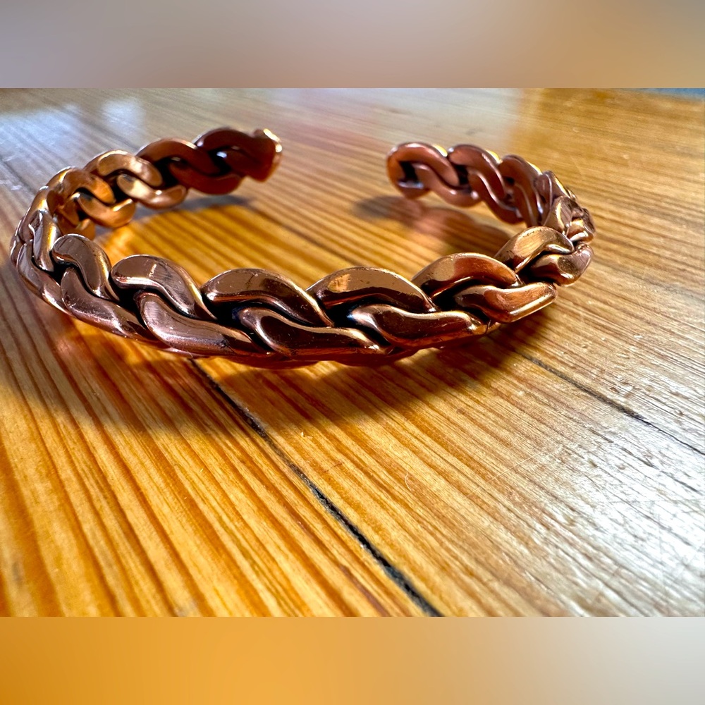 Copper cuff bracelet